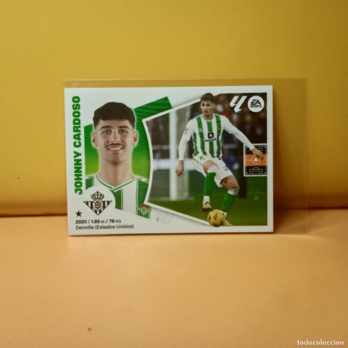 Figurine di Calcio: EDICIONES ESTE 2024 2025 24 25 REAL BETIS JOHNNY CARDOSO 10