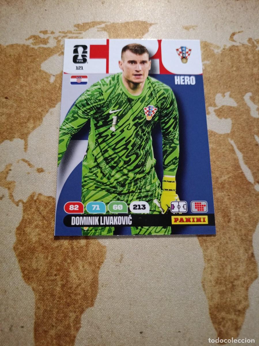 Football Stickers: Croacia 121 DOMINIK LIVAKOVIC Adrenalyn WORLD cup 2026
