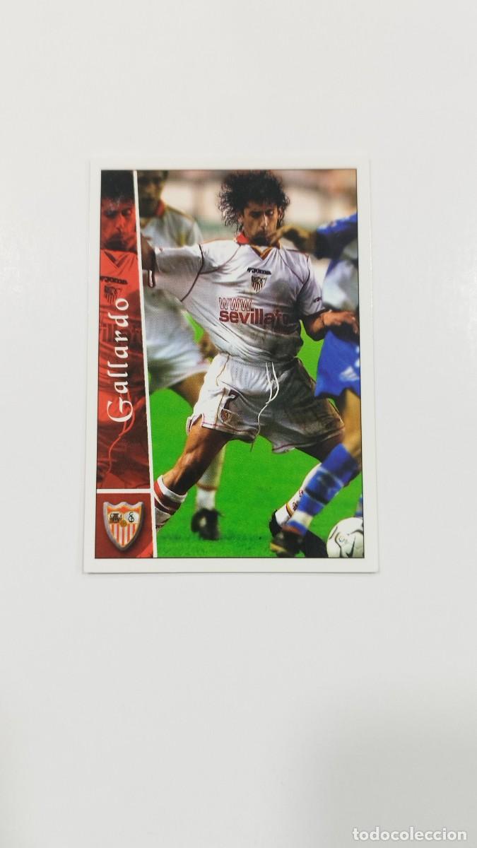 Football Stickers: LAS FICHAS DE LA LIGA 2003 - GALLARDO - SEVILLA F.C.
