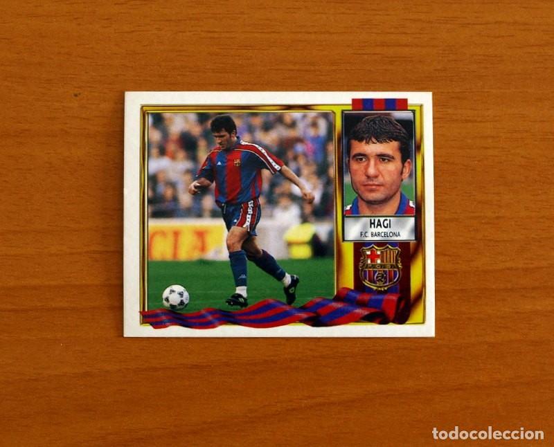 Cromos de f&uacute;tbol: F&uacute;tbol Club Barcelona - Hagi - Ediciones Este Liga 1995-1996, 95-96 - Nunca pegado