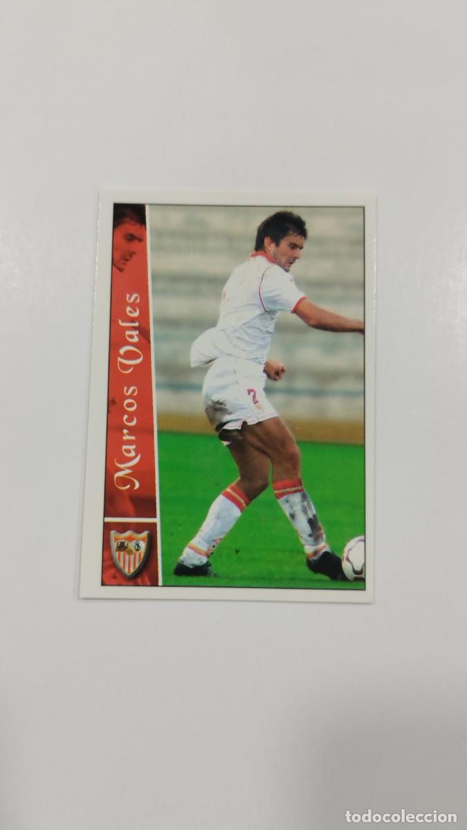 Figurine di Calcio: LAS FICHAS DE LA LIGA 2003 - MARCOS VALES - SEVILLA F.C.