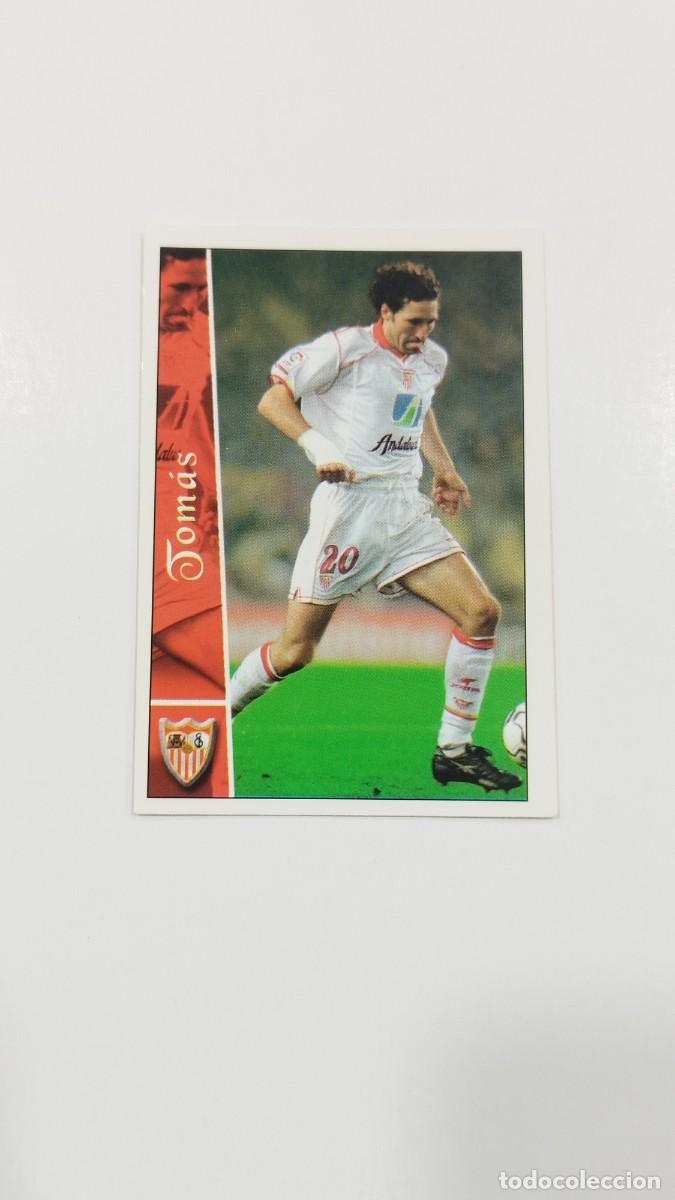 Figurine di Calcio: LAS FICHAS DE LA LIGA 2003 - TOM&Aacute;S - SEVILLA F.C.