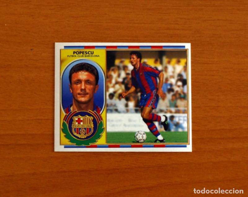 Cromos de f&uacute;tbol: F&uacute;tbol Club Barcelona - Popescu - Ediciones Este Liga 1996-1997, 96-97 - Nunca Pegado