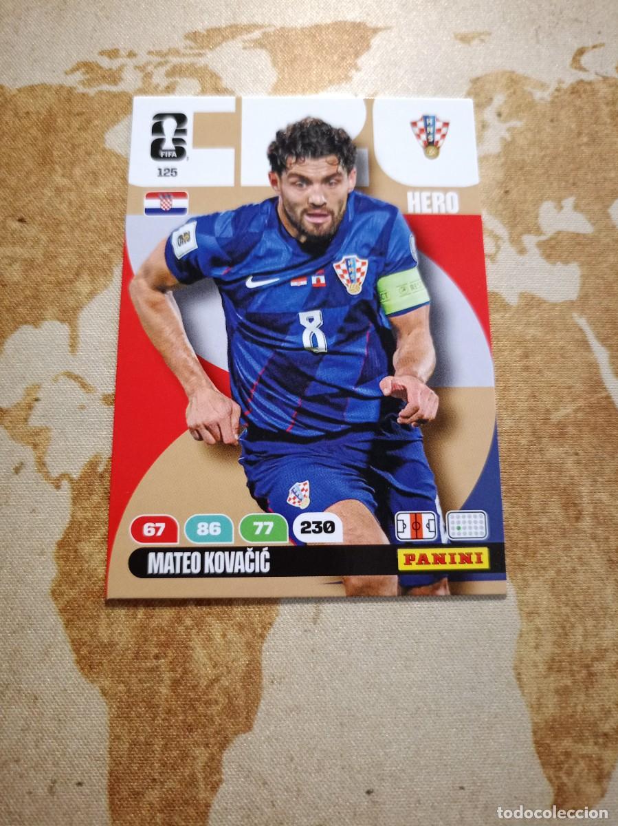 Cromos de f&uacute;tbol: Croacia 125 MATEO KOVACIC Adrenalyn WORLD cup 2026