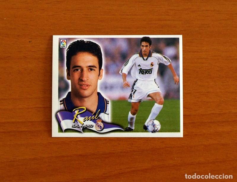Cromos de f&uacute;tbol: Real Madrid - Ra&uacute;l - Ediciones Este Liga 2000-2001, 00-01 - Nunca Pegado