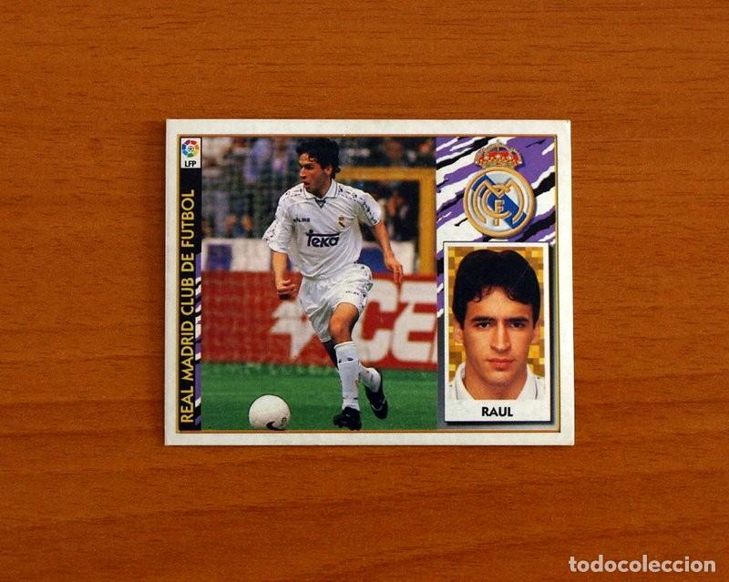 Cromos de f&uacute;tbol: Real Madrid - Ra&uacute;l - Ediciones Este Liga 1997-1998, 97-98 - Nunca Pegado