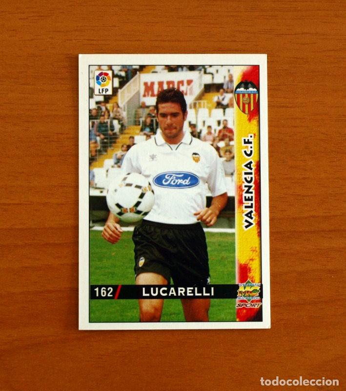 Cromos de f&uacute;tbol: Valencia - N&ordm; 162 Lucarelli - Mundicromo Las Fichas de la Liga 1998-1999-98-99