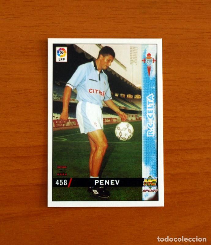Cromos de f&uacute;tbol: Celta de Vigo -N&ordm; 458 Penev -&Uacute;ltima Hora -Mundicromo Las Fichas de la Liga 1998-1999-98-99