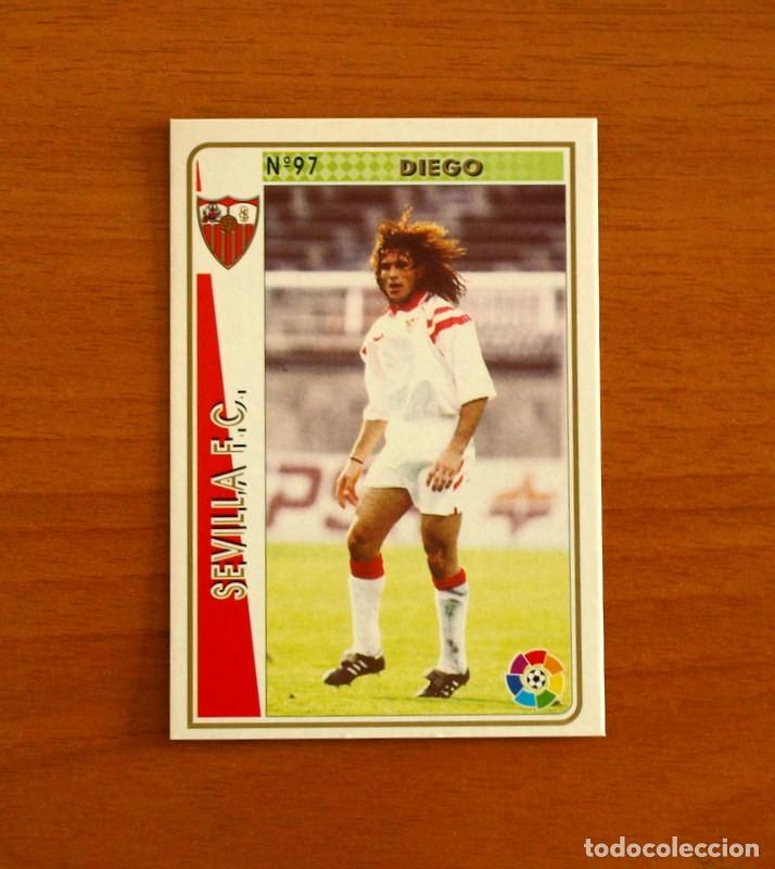 Cromos de f&uacute;tbol: Sevilla -N&ordm; 97 Diego -Mundicromo Las Fichas de la Liga 1994-1995-94-95