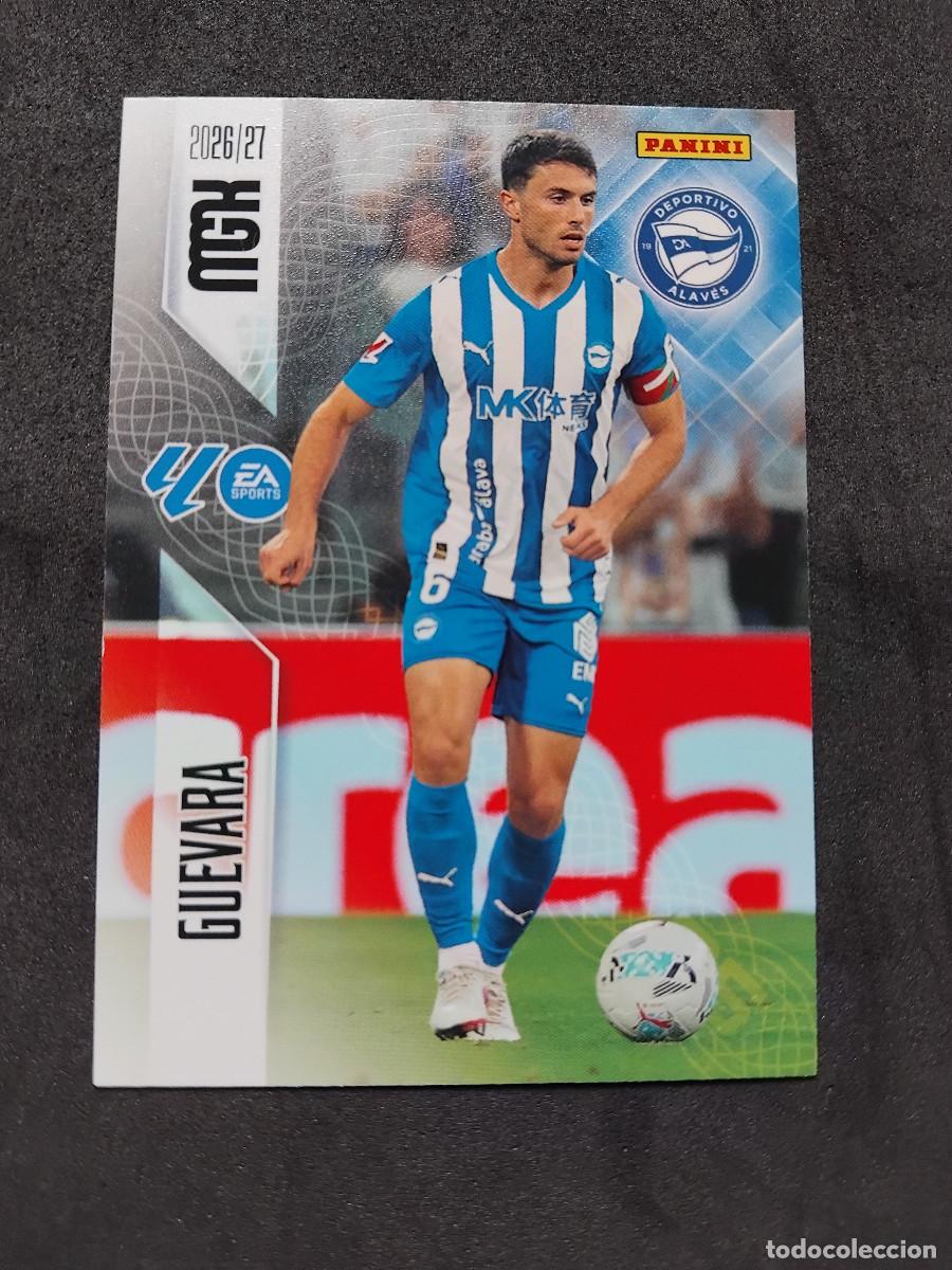 Cromos de f&uacute;tbol: GUEVARA 29 - ALAV&Eacute;S - LALIGA PANINI MGK MEGACRACKS 2026-27 2026 2027 Mega cracks