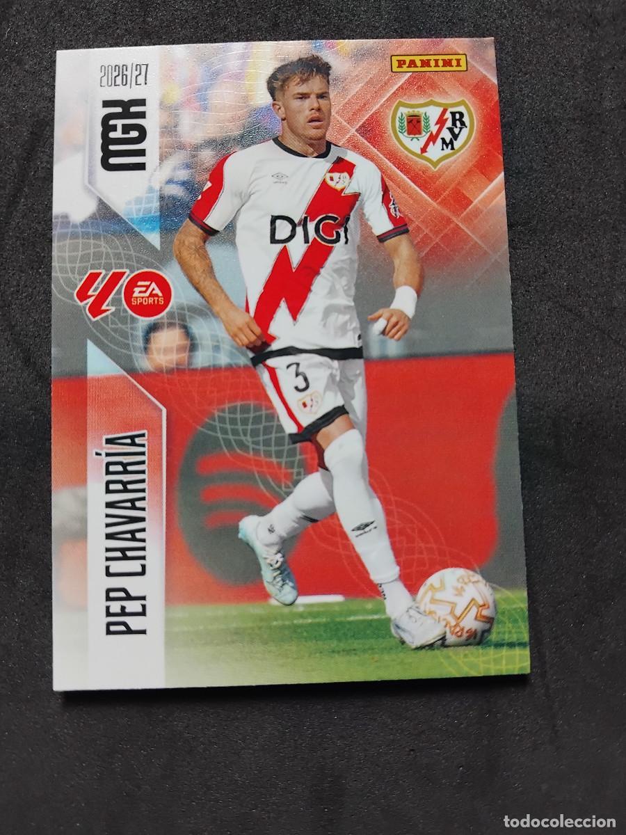 Cromos de f&uacute;tbol: PEP CHAVARR&Iacute;A 297 - RAYO VALLECANO - LALIGA PANINI MGK MEGACRACKS 2026-27 2026 2027 Mega cracks