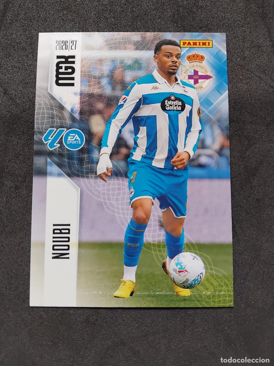 Cromos de f&uacute;tbol: NOUBI 132 - DEPORTIVO CORU&Ntilde;A - LALIGA PANINI MGK MEGACRACKS 2026-27 2026 2027 Mega cracks