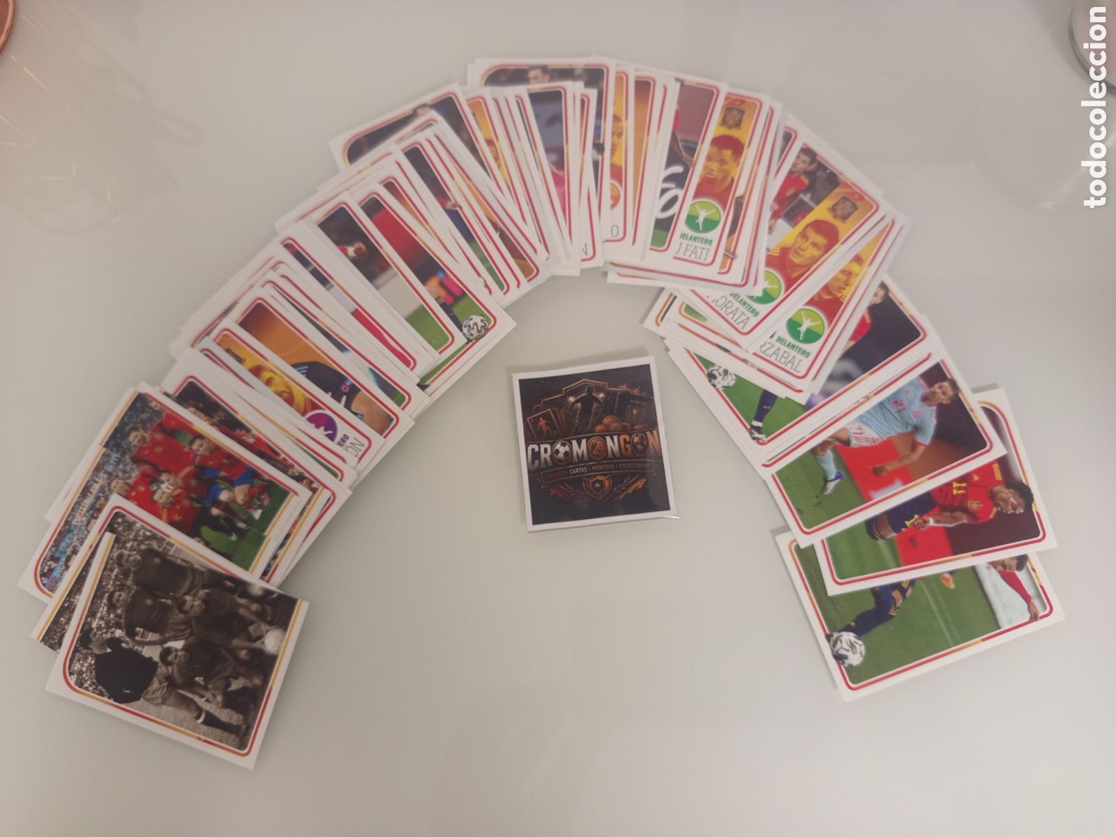 Cromos de f&uacute;tbol: ❇️ COLECCI&Oacute;N ⚽ DE 83 CROMOS ESPA&Ntilde;A EL &Aacute;LBUM DE LA SELECCI&Oacute;N CARREFOUR PANINI FAMILY (FALTA EL 4) ❇️
