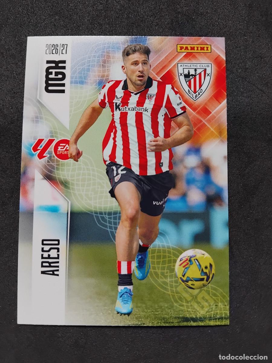 Cromos de f&uacute;tbol: ARESO 40 - ATHLETIC BILBAO - LALIGA PANINI MGK MEGACRACKS 2026-27 2026 2027 Mega cracks