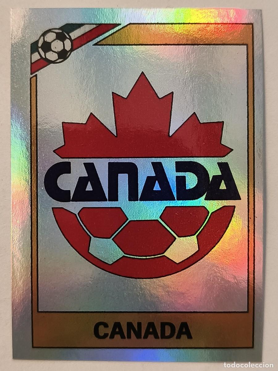 Cromos de f&uacute;tbol: #218 ESCUDO (CANADA) MUNDIAL MEXICO 86 PANINI