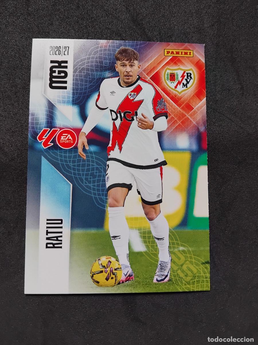 Cromos de f&uacute;tbol: RATIU 292 - RAYO VALLECANO - LALIGA PANINI MGK MEGACRACKS 2026-27 2026 2027 Mega cracks
