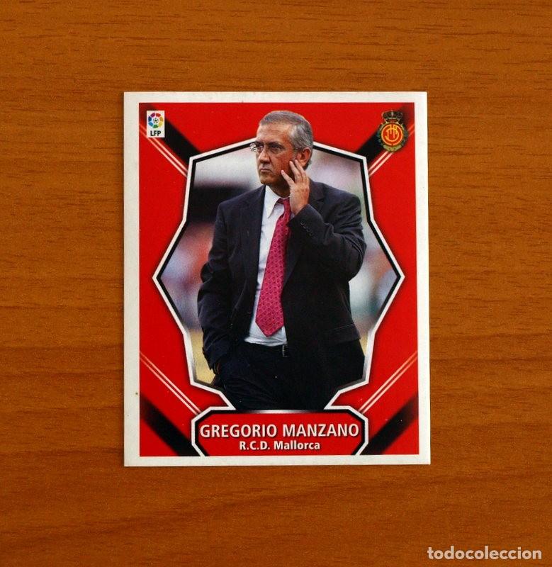 Cromos de f&uacute;tbol: Mallorca - Gregorio Manzano, Entrenador - Liga 2008-2009, 08-09 - Ediciones Este - Nunca pegado