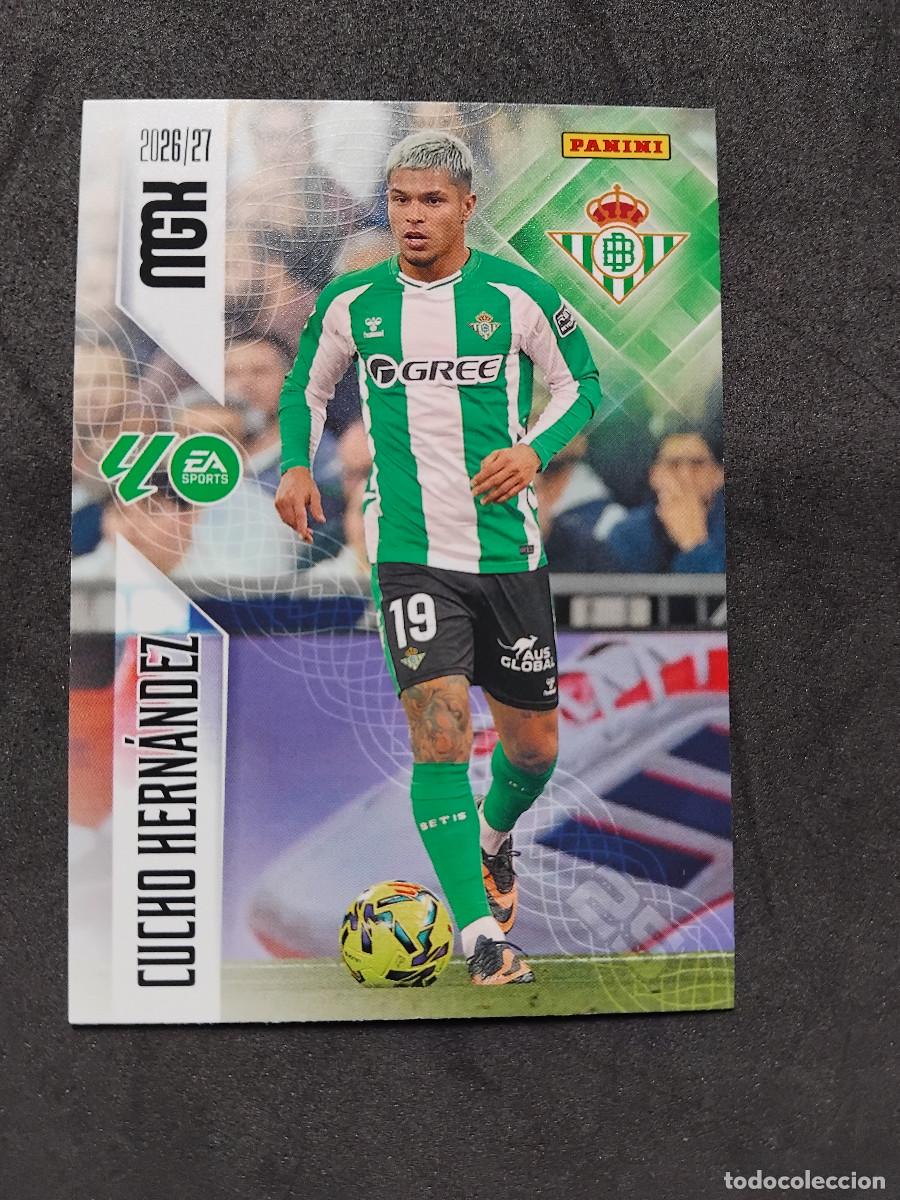 Cromos de f&uacute;tbol: CUCHO HERN&Aacute;NDEZ 107 - BETIS - LALIGA PANINI MGK MEGACRACKS 2026-27 2026 2027 Mega cracks