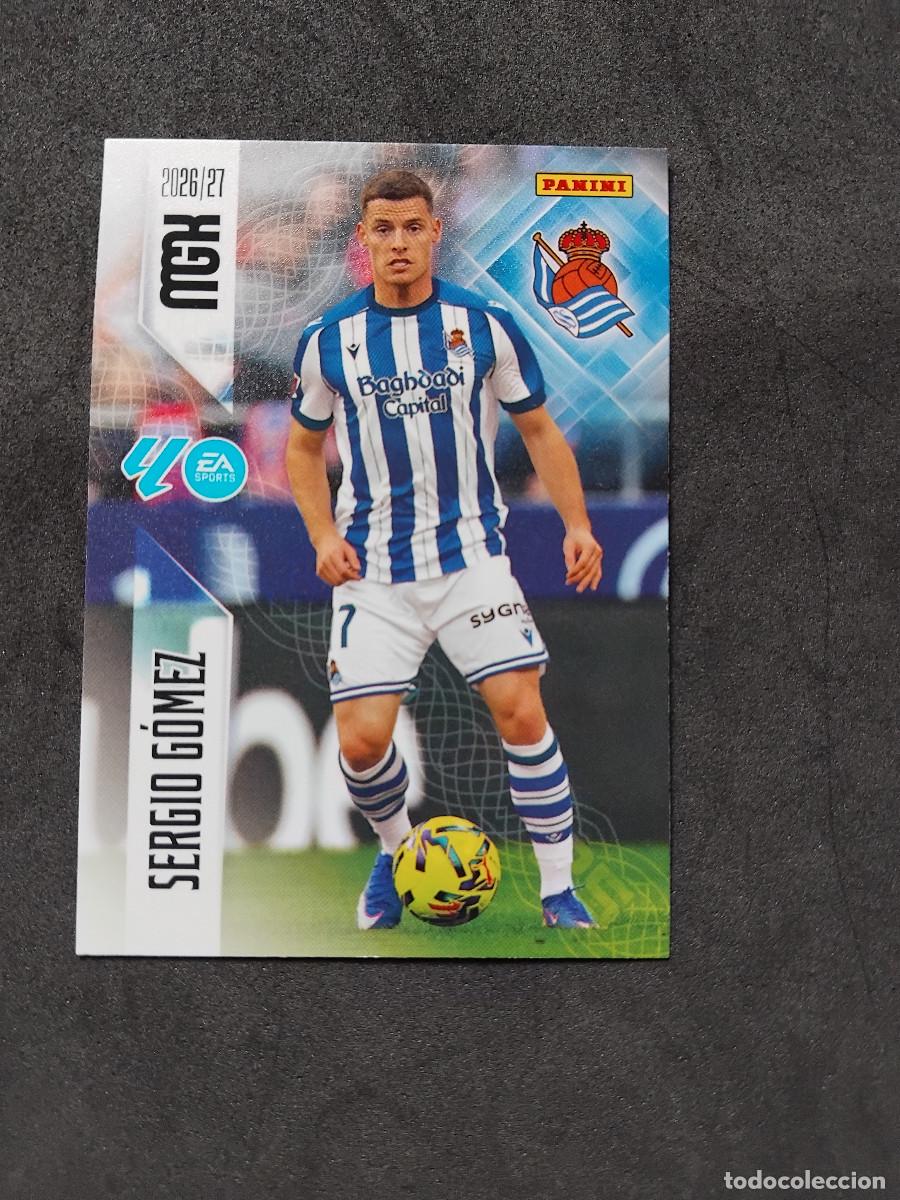 Cromos de f&uacute;tbol: SERGIO G&Oacute;MEZ 313 - REAL SOCIEDAD - LALIGA PANINI MGK MEGACRACKS 2026-27 2026 2027 Mega cracks
