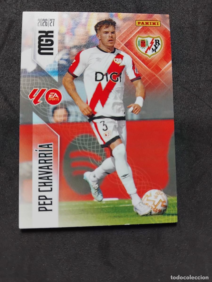Cromos de f&uacute;tbol: PEP CHAVARR&Iacute;A 297 - RAYO VALLECANO - LALIGA PANINI MGK MEGACRACKS 2026-27 2026 2027 Mega cracks
