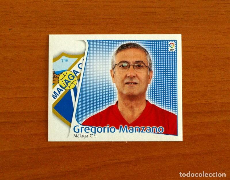 Cromos de f&uacute;tbol: M&aacute;laga - Gregorio Manzano, Entrenador - Ediciones Este Liga 2004-2005, 04-05 - Nunca Pegado