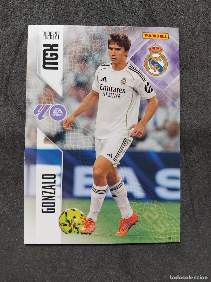 Cromos de Futebol: GONZALO 233 - REAL MADRID - LALIGA PANINI MGK MEGACRACKS 2026-27 2026 2027 Mega cracks