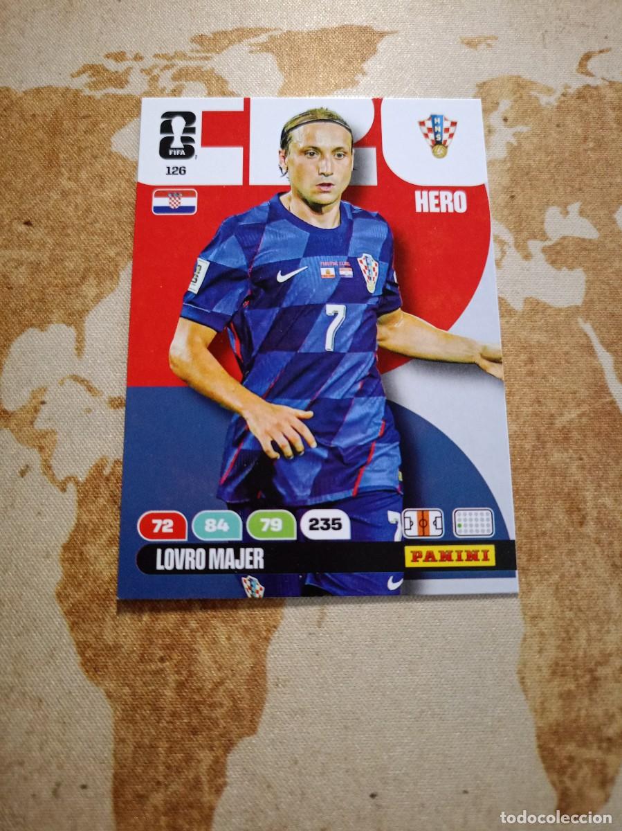 Cromos de Futebol: Croacia 126 LOVRO MAJER Adrenalyn WORLD cup 2026