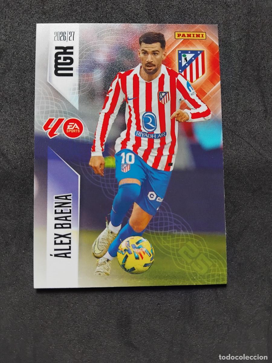 Cromos de Futebol: &Aacute;LEX BAENA 67 - ATL&Eacute;TICO DE MADRID - LALIGA PANINI MGK MEGACRACKS 2026-27 2026 2027 Mega cracks