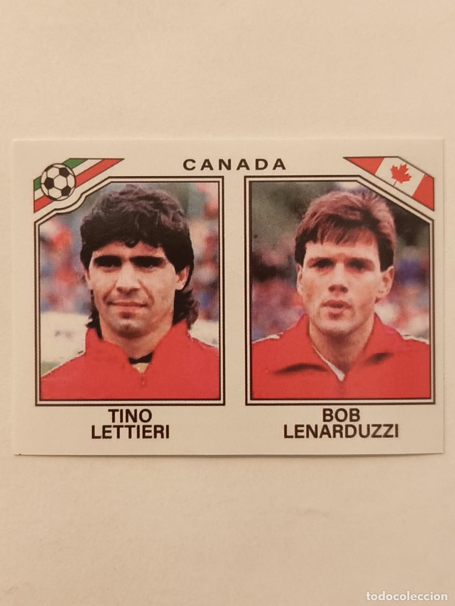 Cromos de Futebol: #220 TINO LETTIERI-BOB LENARDUZZI (CANADA) MUNDIAL MEXICO 86 PANINI