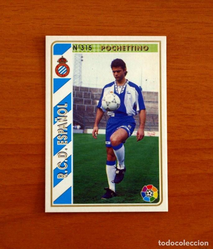 Cromos de f&uacute;tbol: R.C.D. Espa&ntilde;ol-Espanyol - N&ordm; 315 Pochettino -Mundicromo Las Fichas de la Liga 1994-1995-94-95