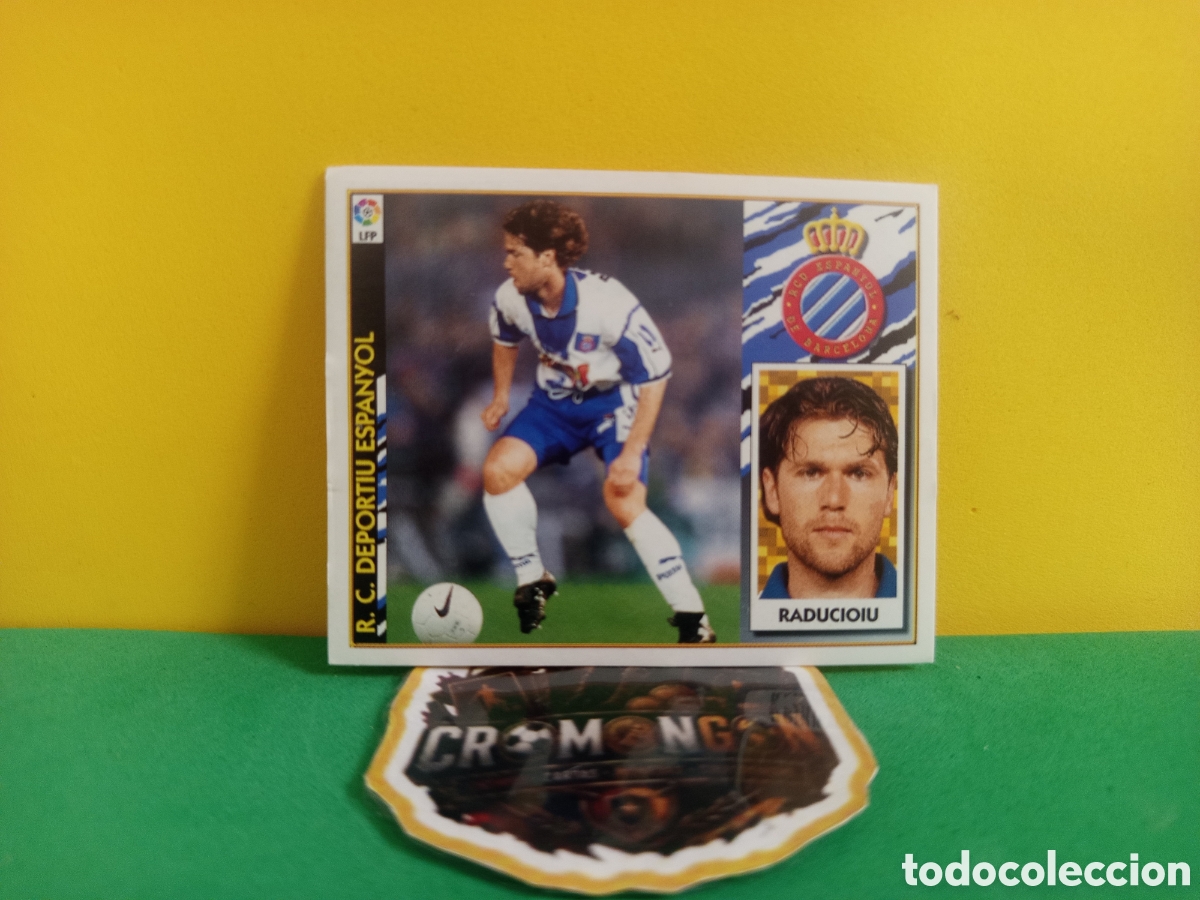 Cromos de f&uacute;tbol: ❇️ CROMO ⚽ RADUCIOIU RCD ESPANYOL LIGA ESTE 97 98 1997 1998 SIN PEGAR ❇️