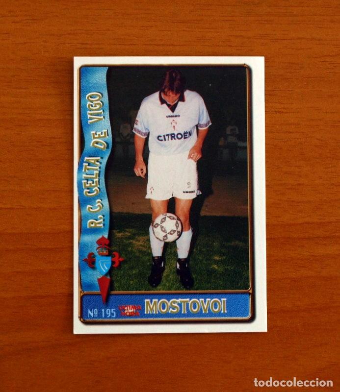 Cartes &agrave; collectionner de Football: Celta de Vigo-N&ordm; 195 Mostovoi &Uacute;ltima Hora-Mundicromo Las Fichas de la Liga de F&uacute;tbol 1996-1997-96-97