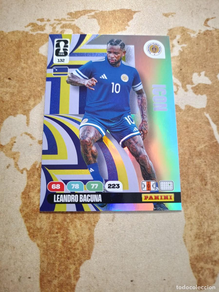 Cromos de f&uacute;tbol: Curazao 132 LEANDRO BACUNA Adrenalyn WORLD cup 2026