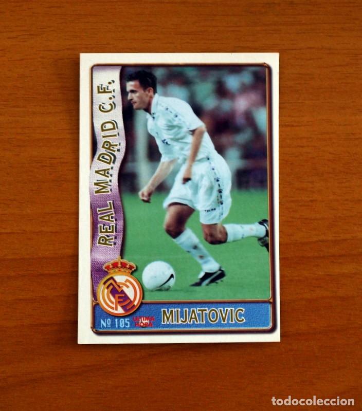 Cromos de f&uacute;tbol: Real Madrid -N&ordm; 105 Mijatovic-&Uacute;ltima Hora-Mundicromo Las Fichas de la Liga de F&uacute;tbol 1996-1997-96-97