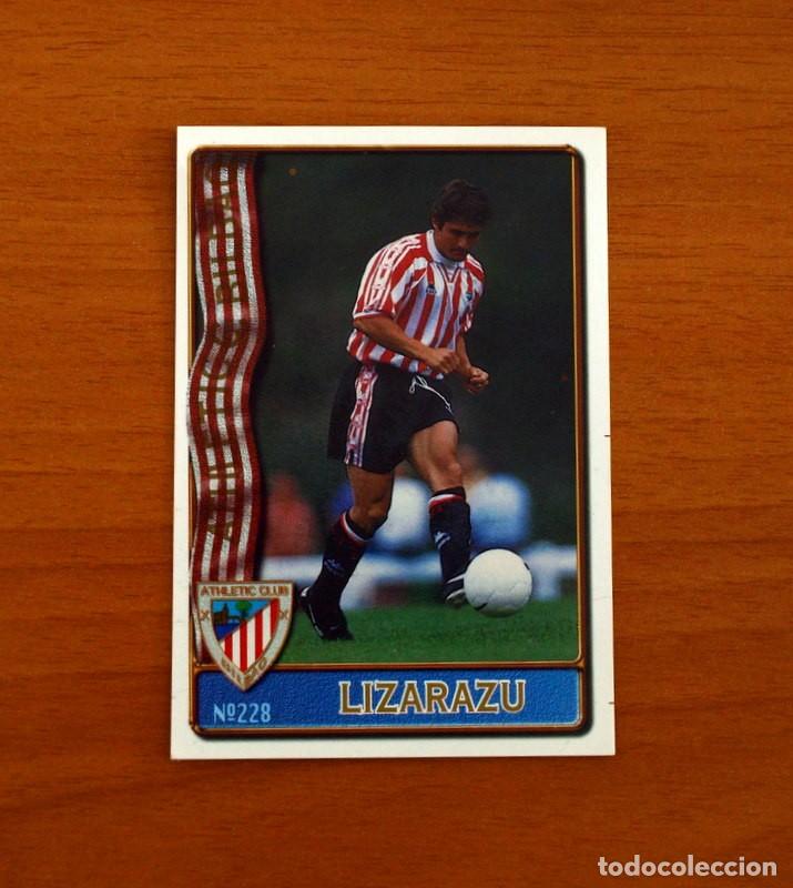 Cromos de f&uacute;tbol: Athletic Bilbao -N&ordm; 228 Lizarazu -Mundicromo Las Fichas de la Liga de F&uacute;tbol 1996-1997-96-97