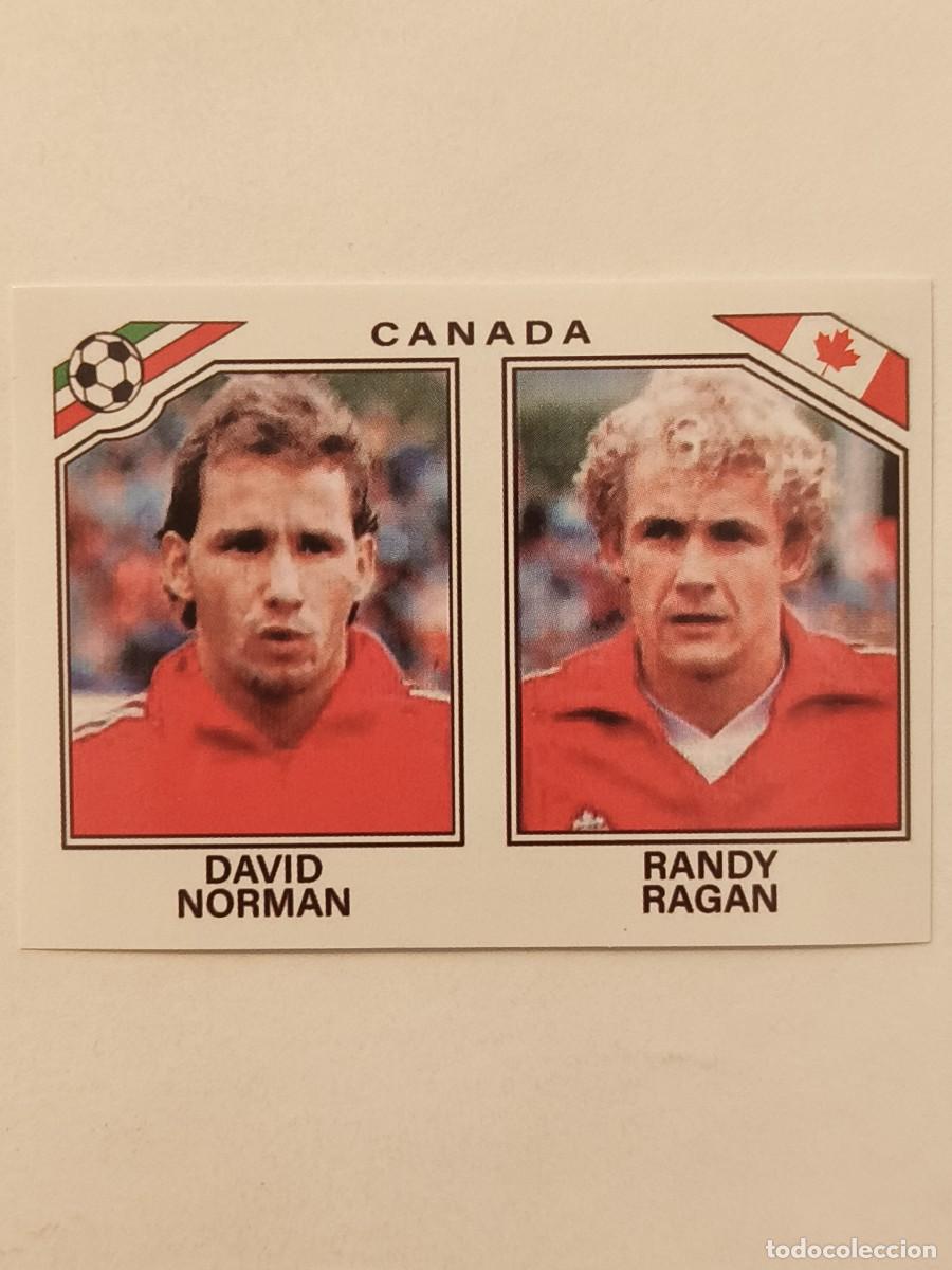 Cromos de f&uacute;tbol: #223 DAVID NORMAN-RANDY RAGAN (CANADA) MUNDIAL MEXICO 86 PANINI