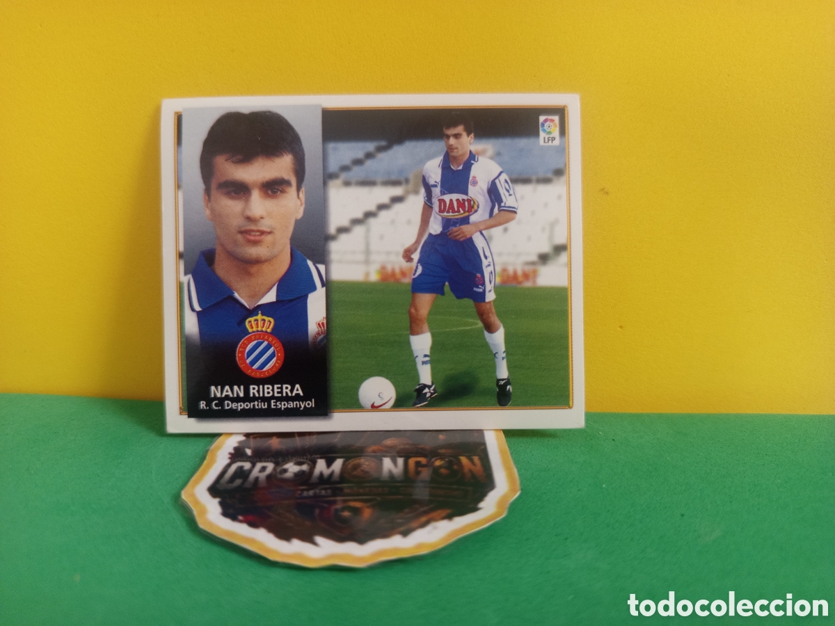 Cromos de f&uacute;tbol: ❇️ CROMO ⚽ NAN RIBERA N&ordm; 12 RCD ESPANYOL VERSI&Oacute;N LINEA DE ABAJO FICHAJE LIGA ESTE 98 99 1998 1999 ❇️
