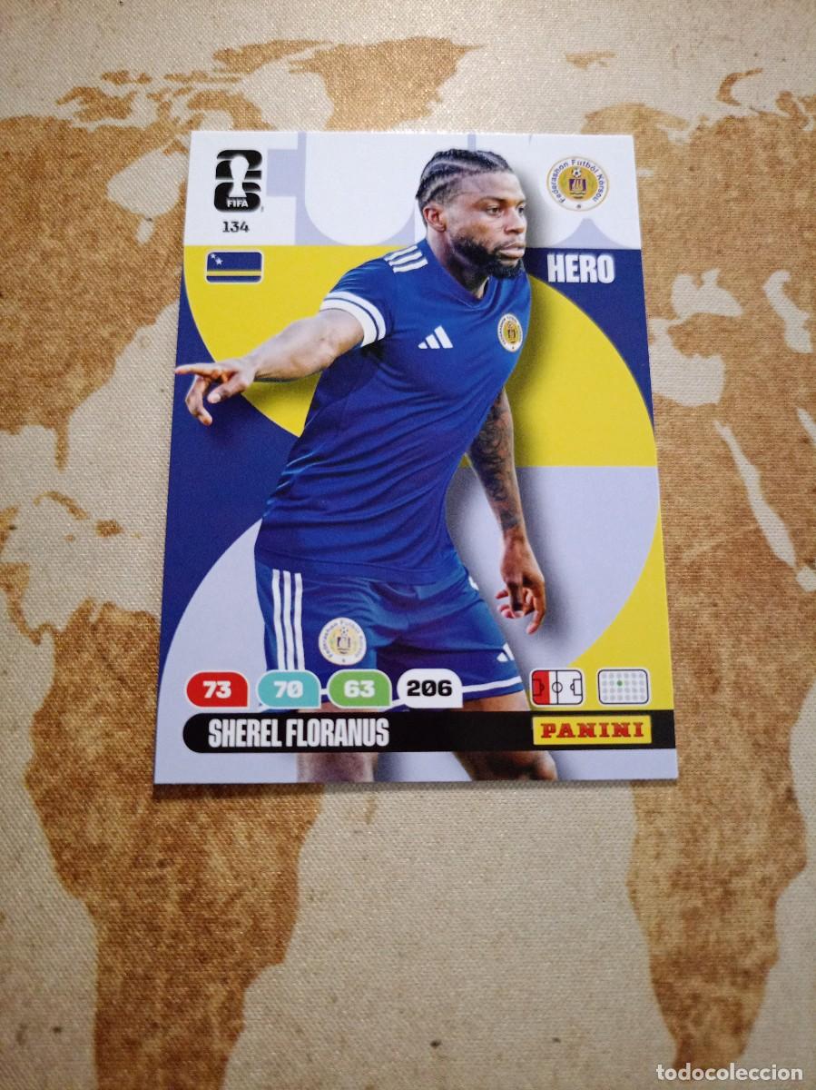 Cromos de f&uacute;tbol: Curazao 134 SHEREL FLORANUS Adrenalyn WORLD cup 2026