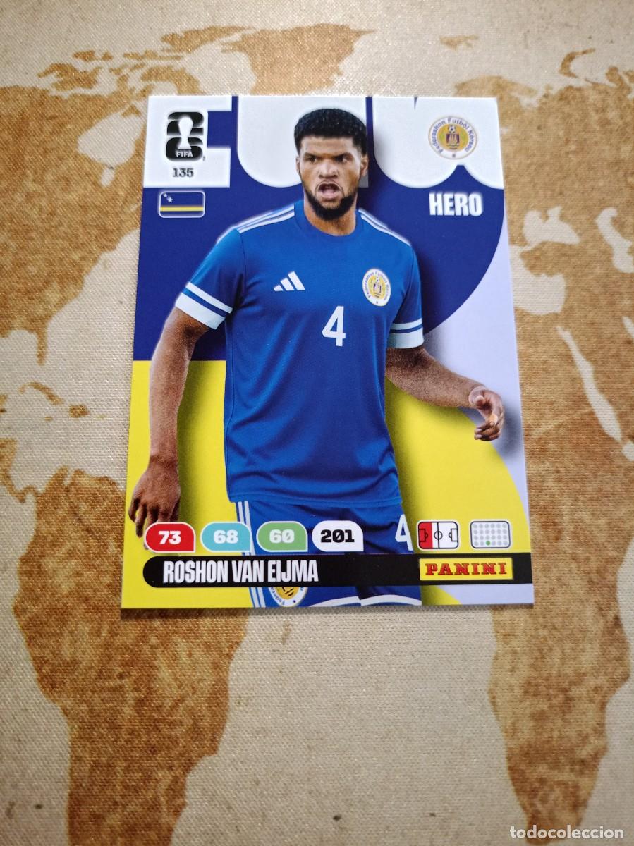 Cromos de f&uacute;tbol: Curazao 135 ROSHON VAN EIJMA Adrenalyn WORLD cup 2026