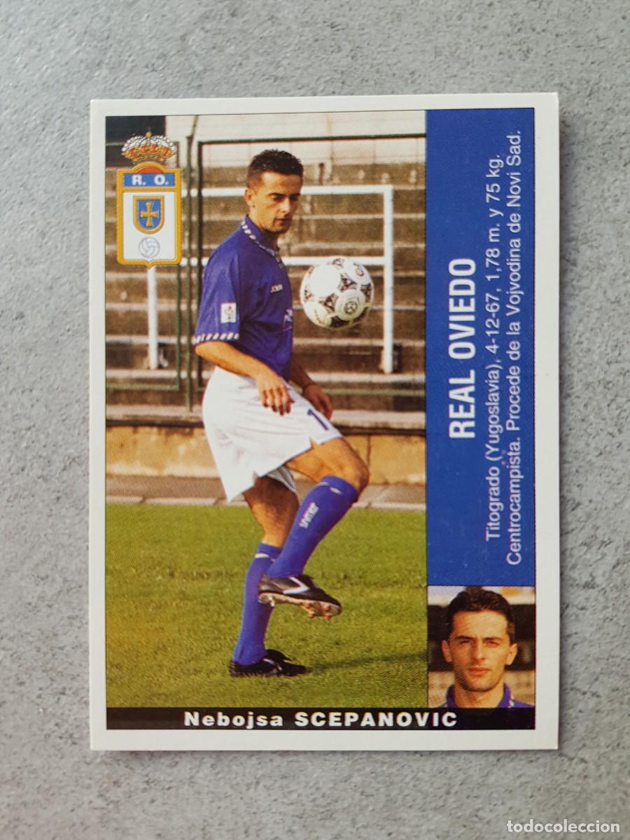 Football Stickers: Panini Liga 95/96 95 96 1995 1996 Nebojsa SCEPANOVIC Real Oviedo coloca - Nuevo nunca pegado