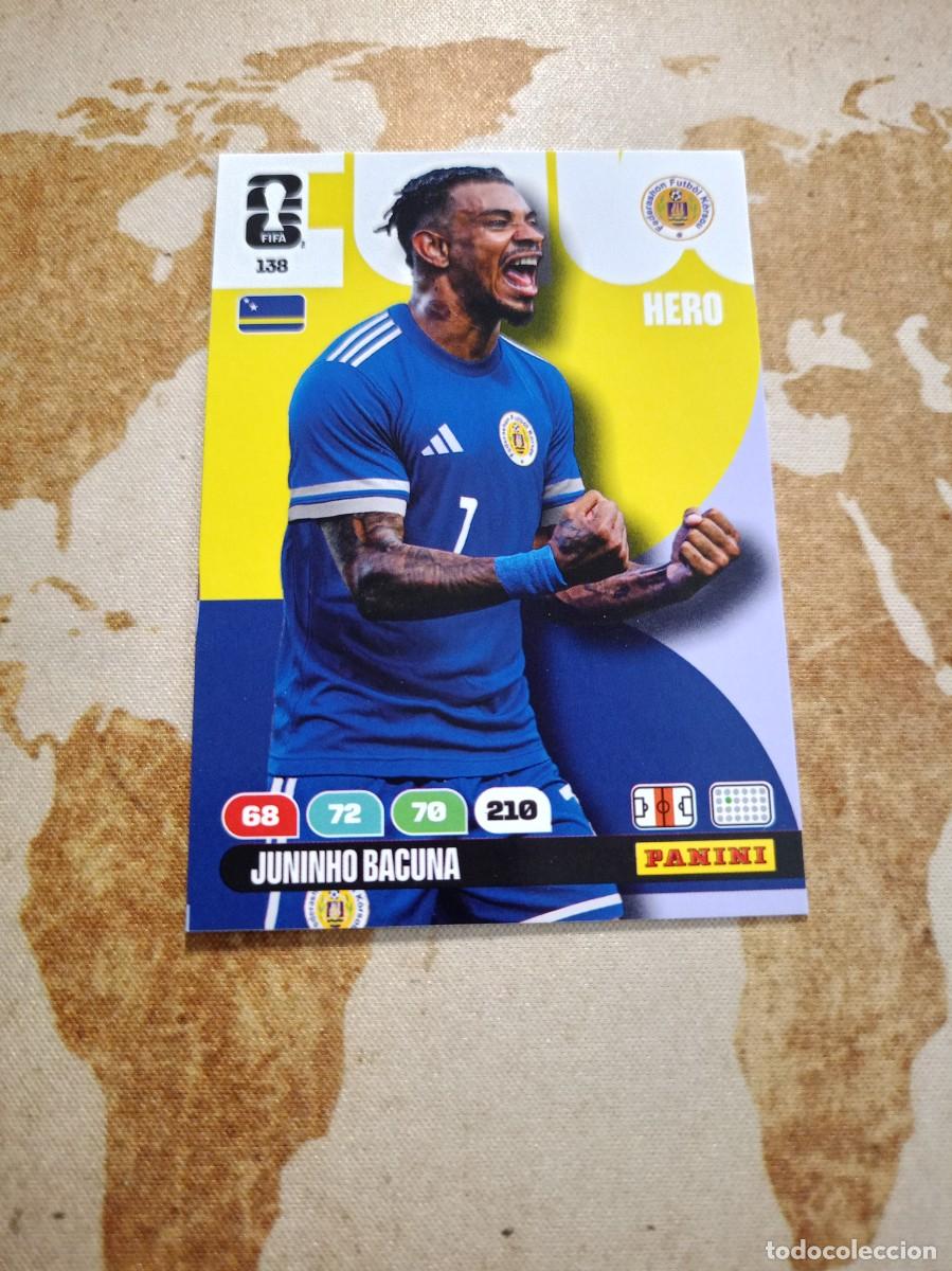 Cromos de f&uacute;tbol: Curazao 138 JUNINHO BACUNA Adrenalyn WORLD cup 2026