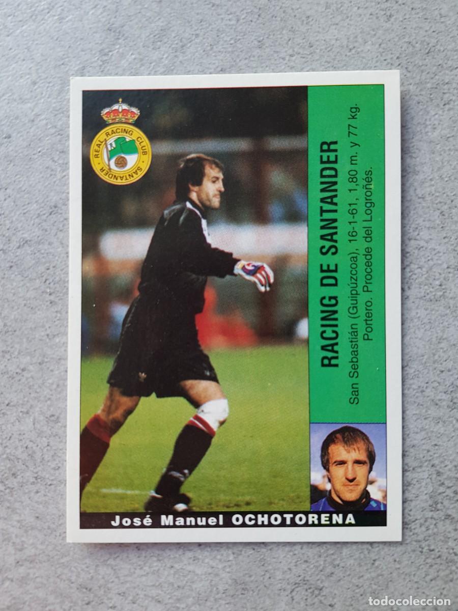 Cromos de f&uacute;tbol: Panini Liga 95/96 95 96 1995 1996 Jose Manuel OCHOTORENA Racing Santander coloca Nuevo nunca pegado