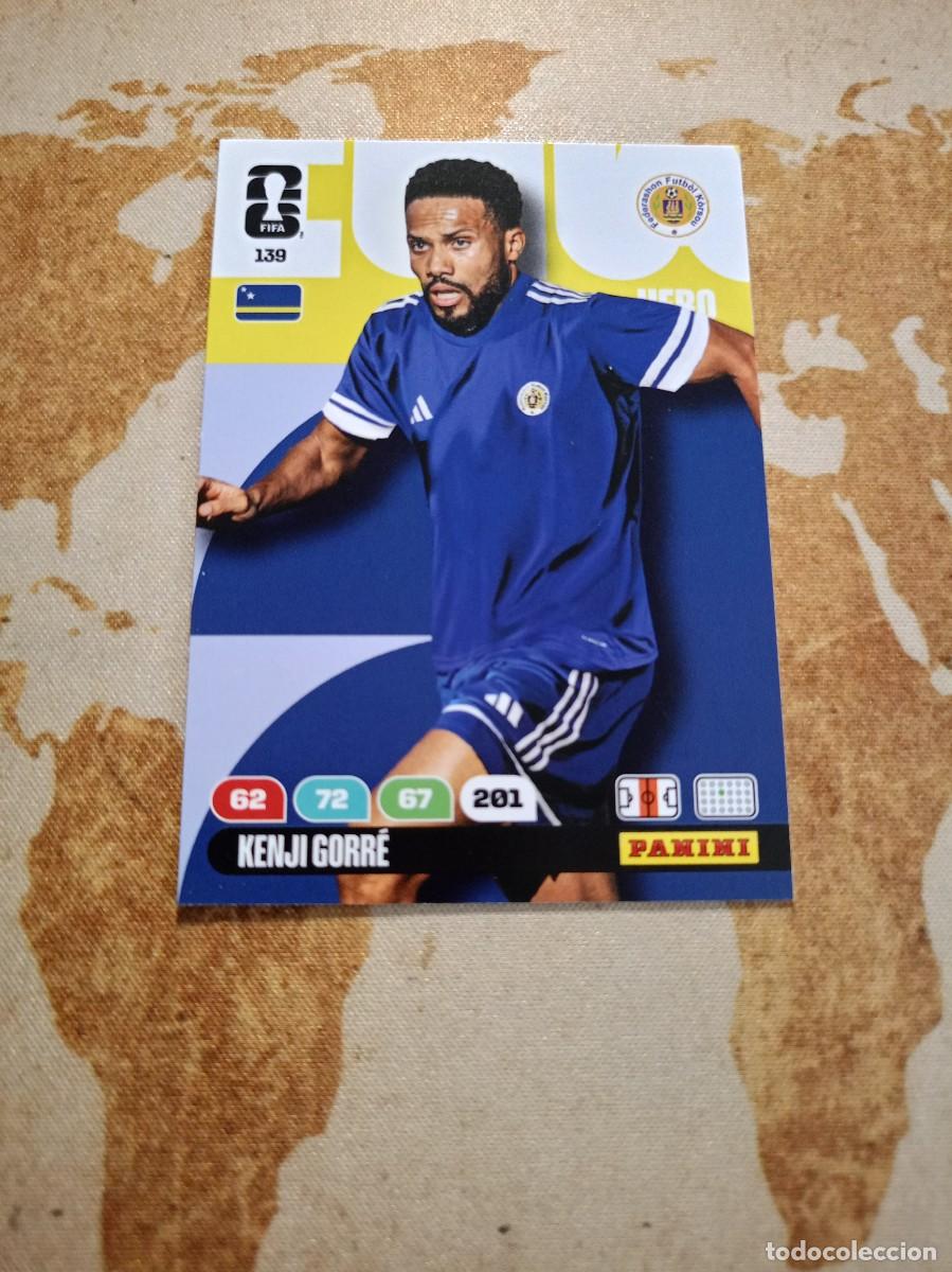 Cromos de f&uacute;tbol: Curazao 139 KENJI GORR&Eacute; Adrenalyn WORLD cup 2026