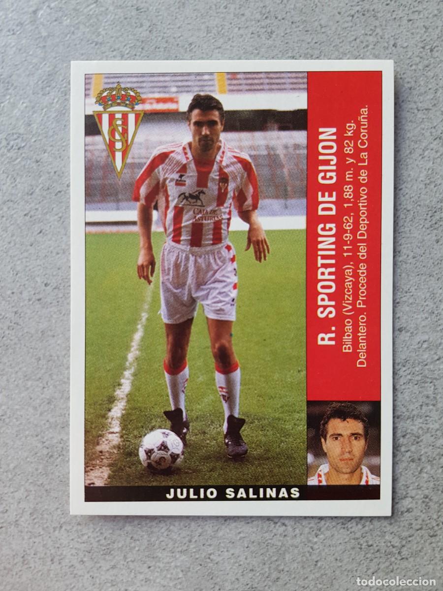 Football Stickers: Panini Liga 95/96 95 96 1995 1996 Julio SALINAS Sporting Gijon coloca - Nuevo nunca pegado