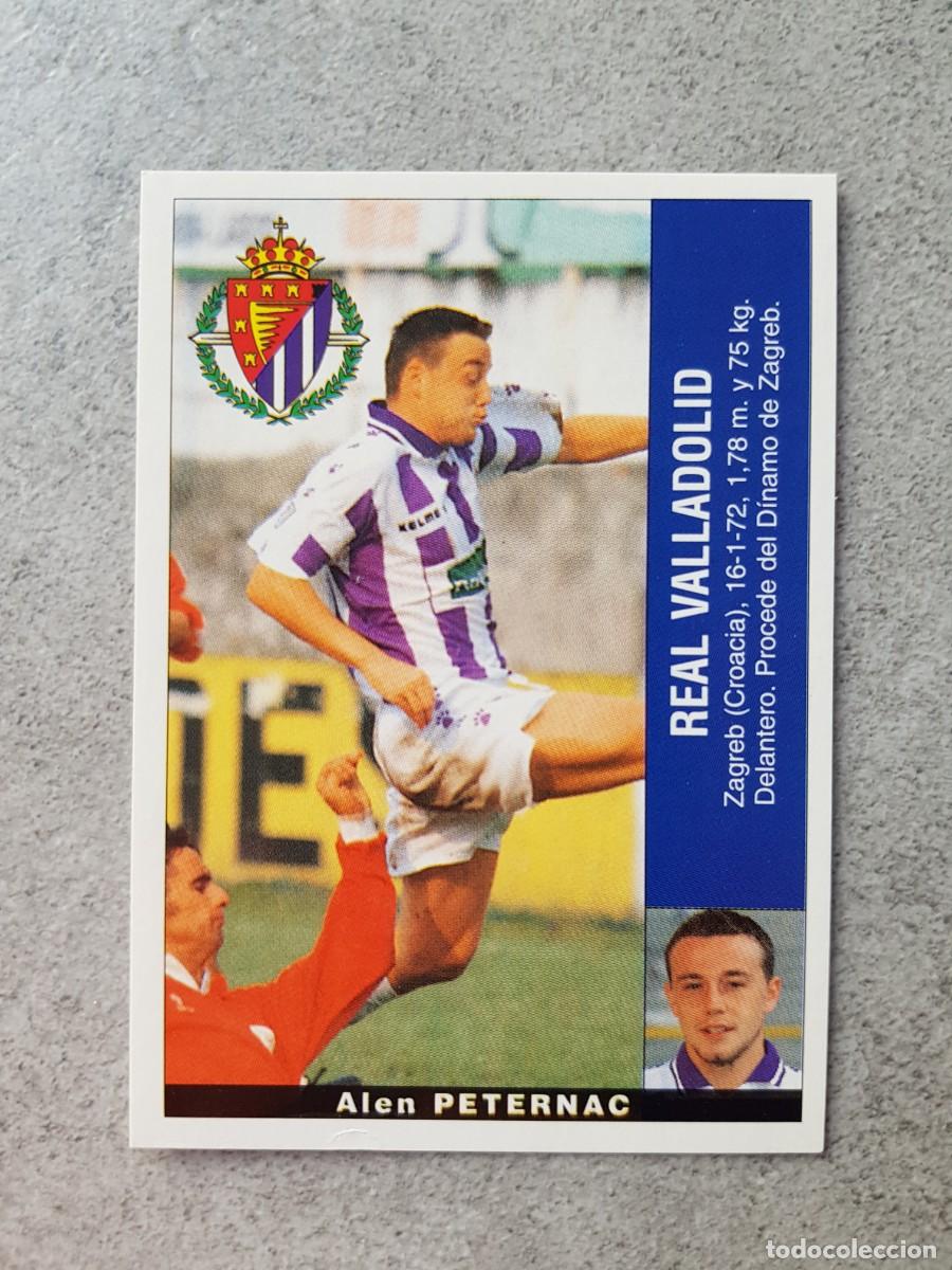 Cromos de f&uacute;tbol: Panini Liga 95/96 95 96 1995 1996 Alen PETERNAC Real Valladolid ultimo fichaje - Nuevo nunca pegado