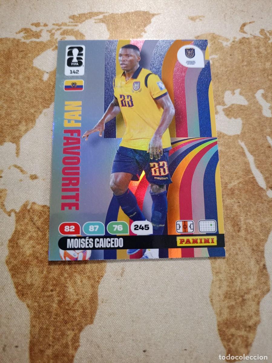 Cromos de f&uacute;tbol: Ecuador 142 MOIS&Eacute;S CAICEDO Adrenalyn WORLD cup 2026