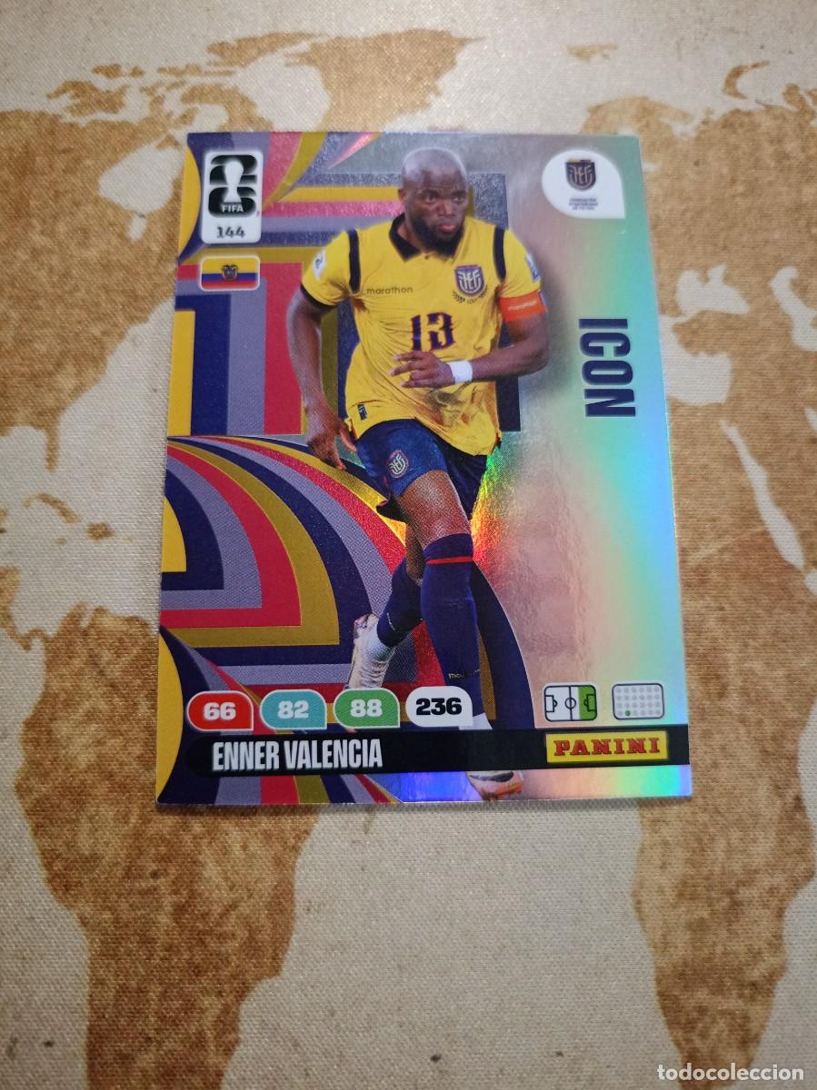 Cromos de f&uacute;tbol: Ecuador 144 ENNER VALENCIA Adrenalyn WORLD cup 2026