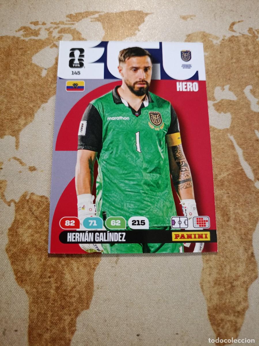 Cromos de f&uacute;tbol: Ecuador 145 HERN&Aacute;N GAL&Iacute;NDEZ Adrenalyn WORLD cup 2026