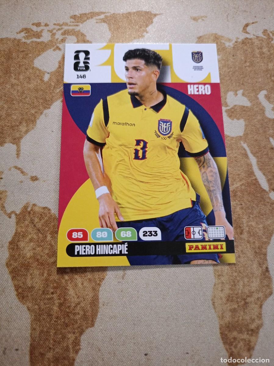Cromos de f&uacute;tbol: Ecuador 146 PIERO HINCAPI&Eacute; Adrenalyn WORLD cup 2026