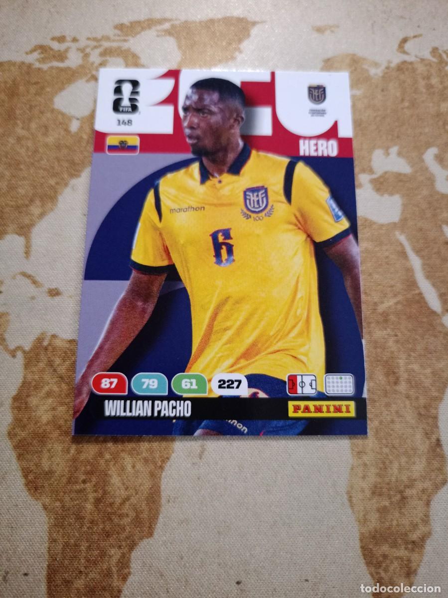 Cromos de f&uacute;tbol: Ecuador 148 WILLIAN PACHO Adrenalyn WORLD cup 2026
